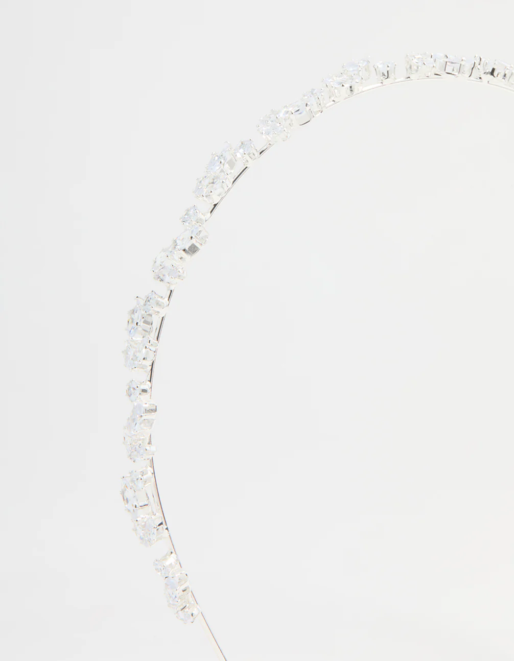 Silver Wavy Vine Headband - Image 2