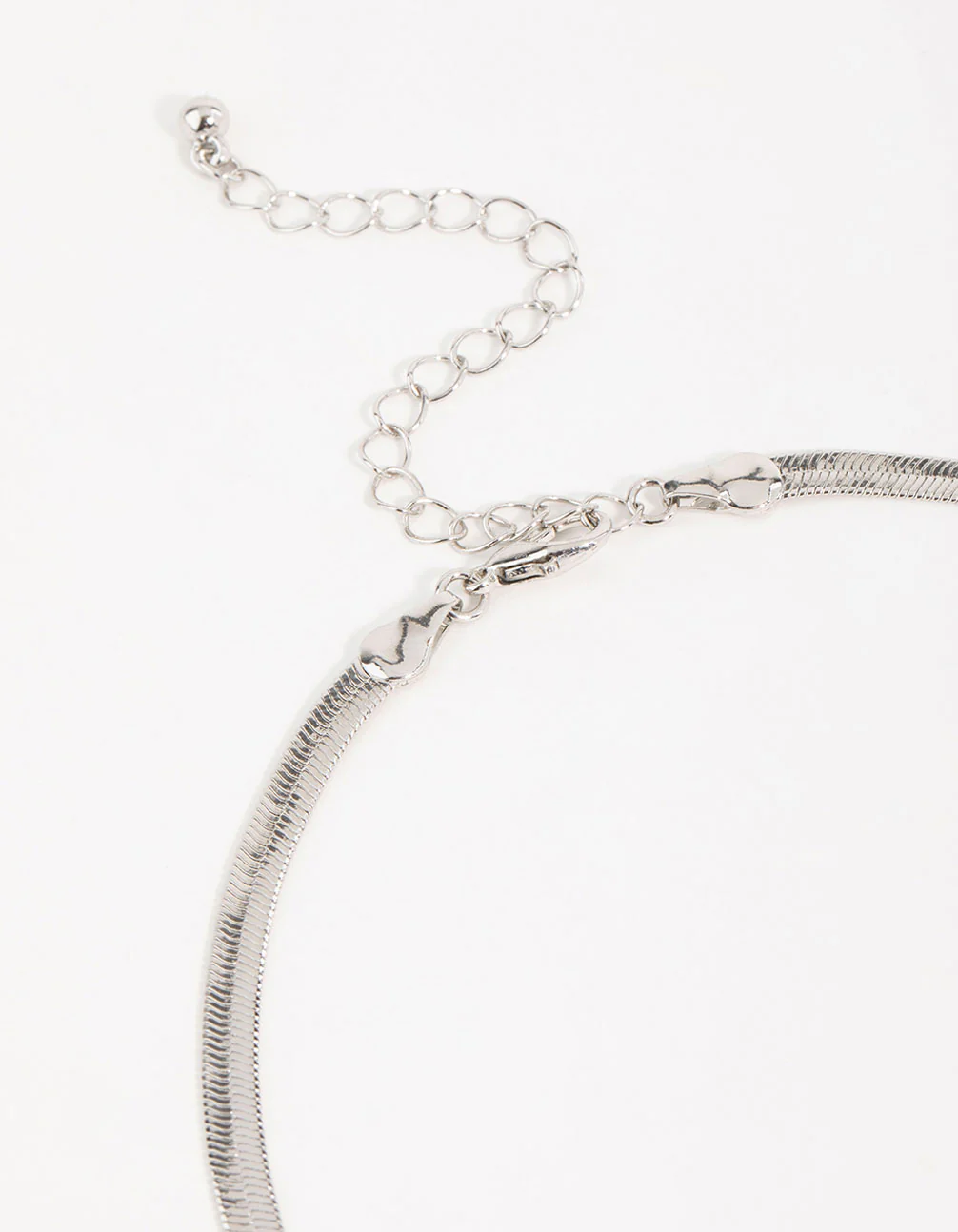 Silver Snake Pendant Necklace - Image 5