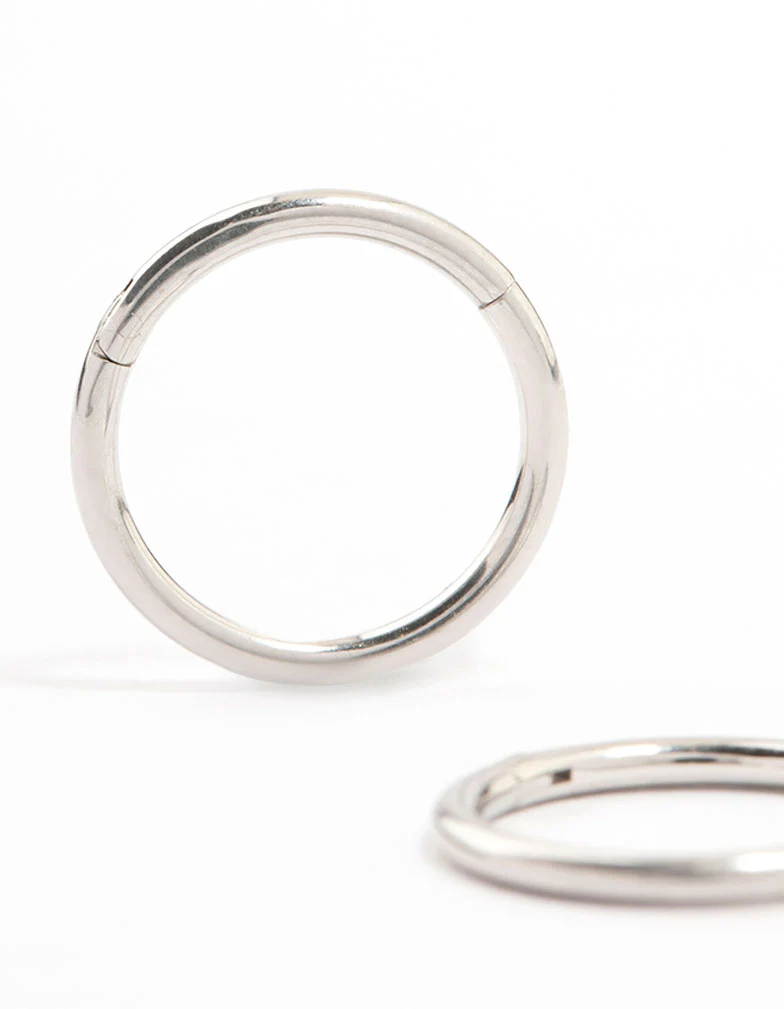 Waterproof Stainless Steel Sleeper Earrings 10 MM - Image 3