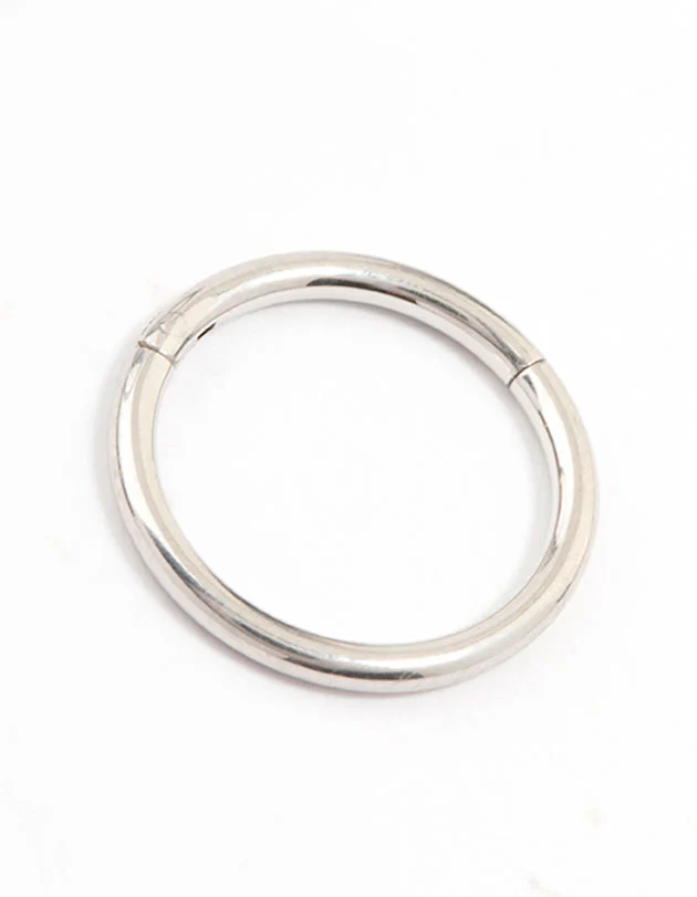 Waterproof Stainless Steel Sleeper Earrings 10 MM - Image 4