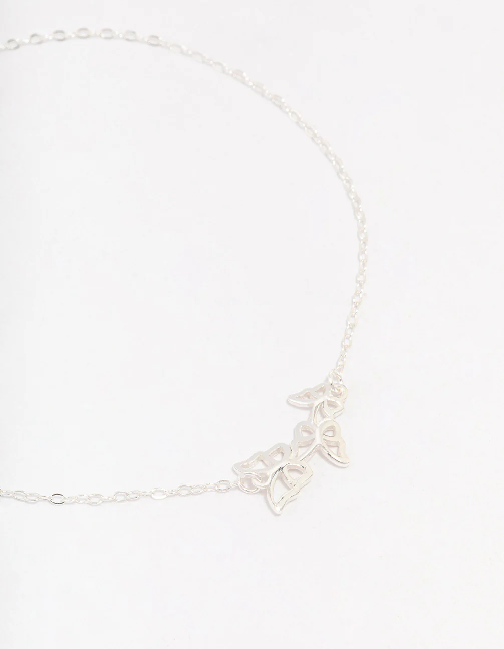 Sterling Silver Butterfly Chain Bracelet - Image 2