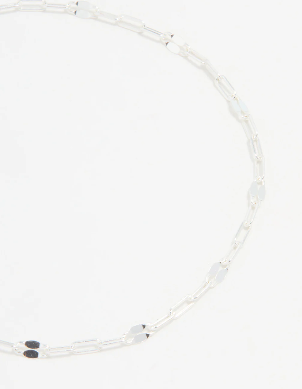 Sterling Silver Chain Link Bracelet - Image 2