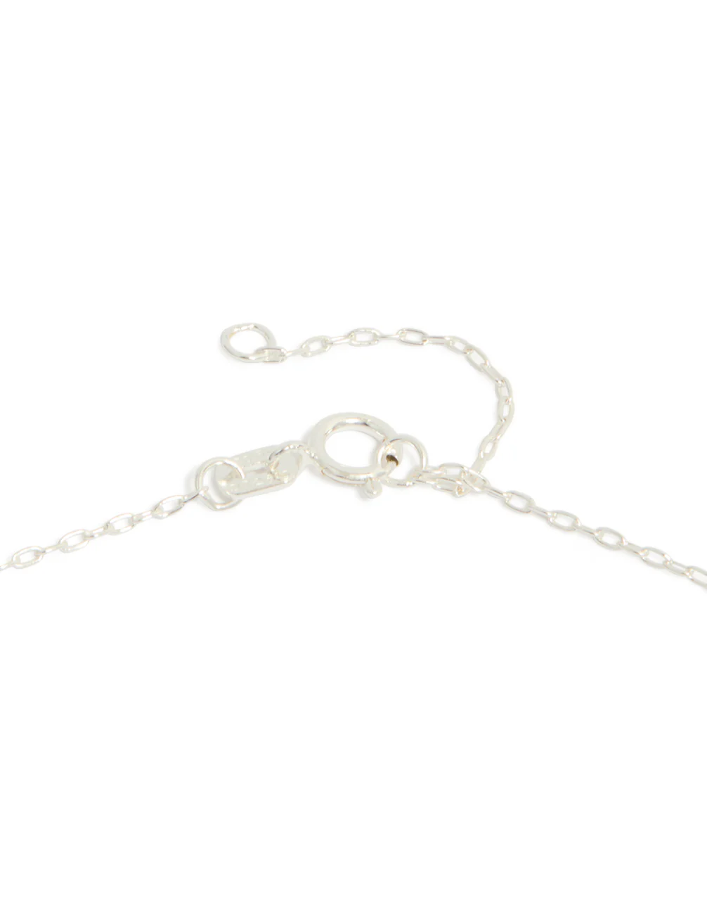 Sterling Silver Cubic Zirconia Cross Pendant Necklace - Image 5