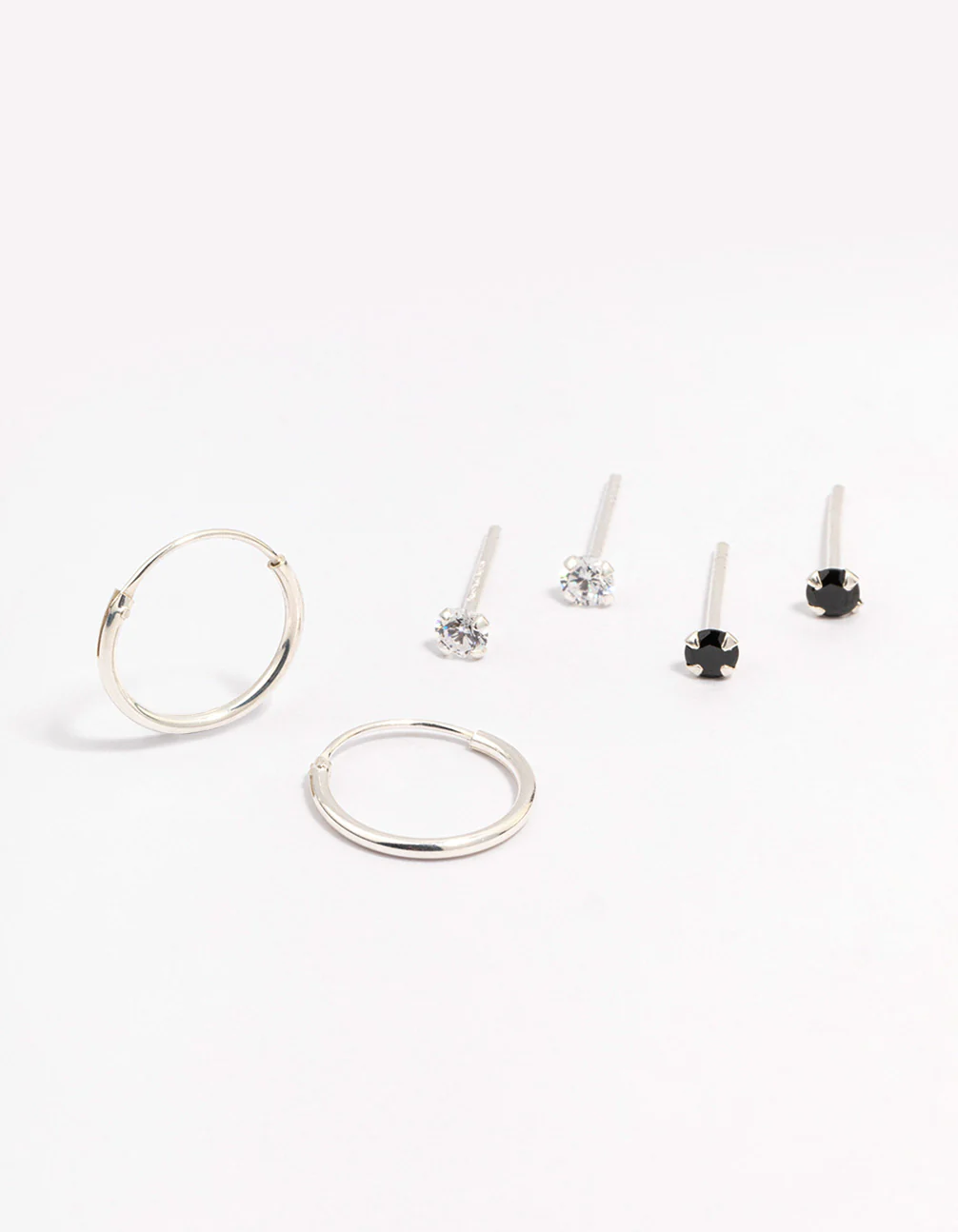 Sterling Silver Cubic Zirconia Earring Pack