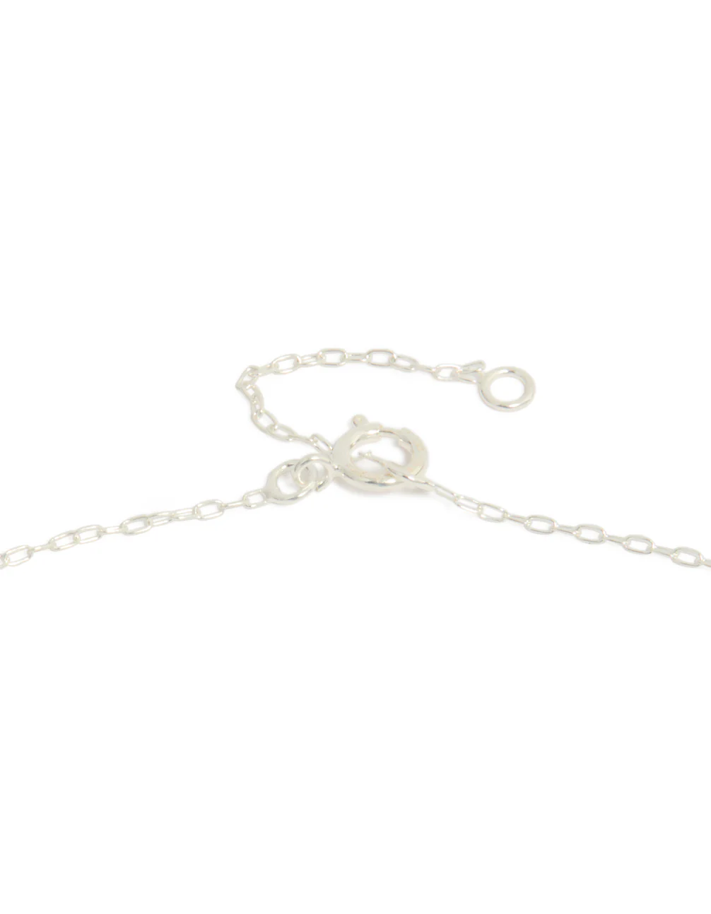 Sterling Silver Cubic Zirconia Marquise Cross Necklace - Image 5