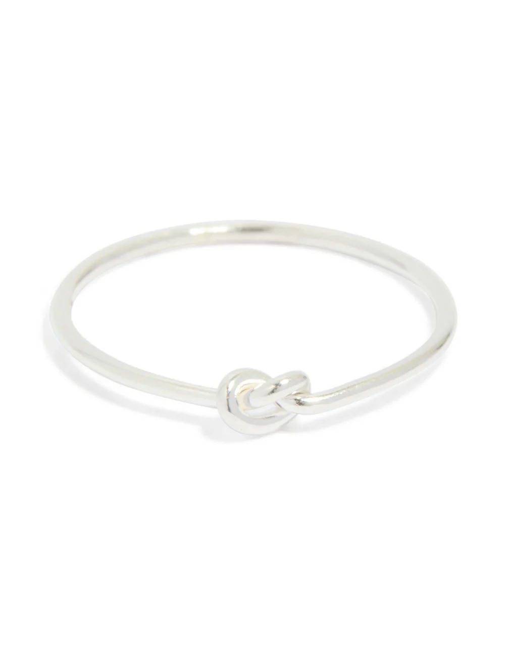 Sterling Silver Tiny Knot Ring - Image 4