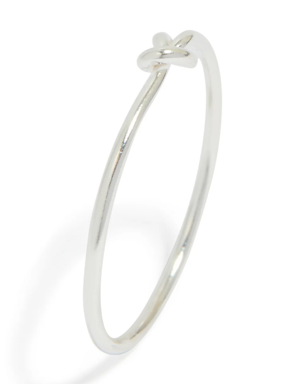Sterling Silver Tiny Knot Ring - Image 5