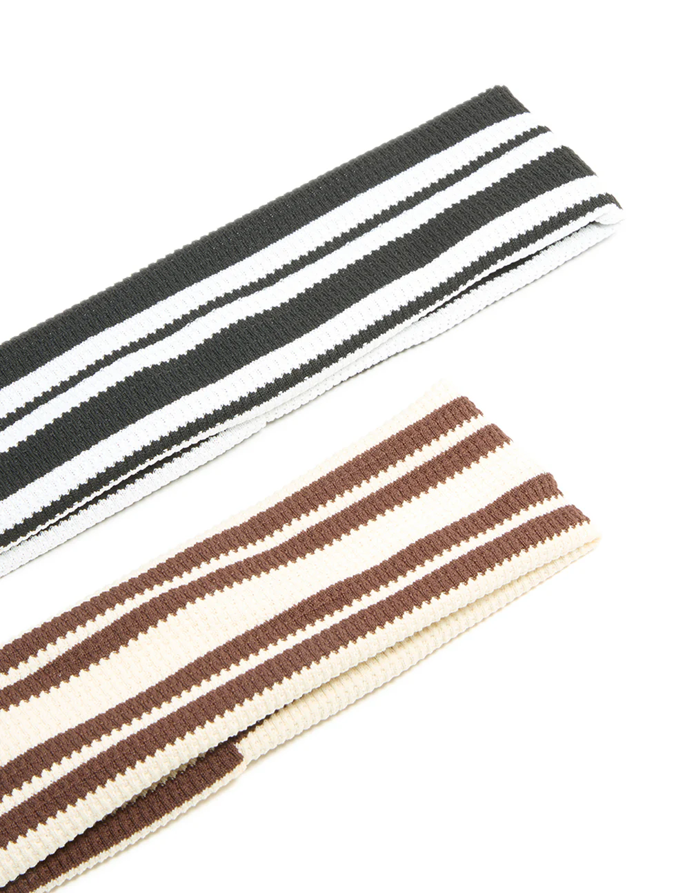 Striped Waffle Fabric Headbands 2-Pack - Image 3
