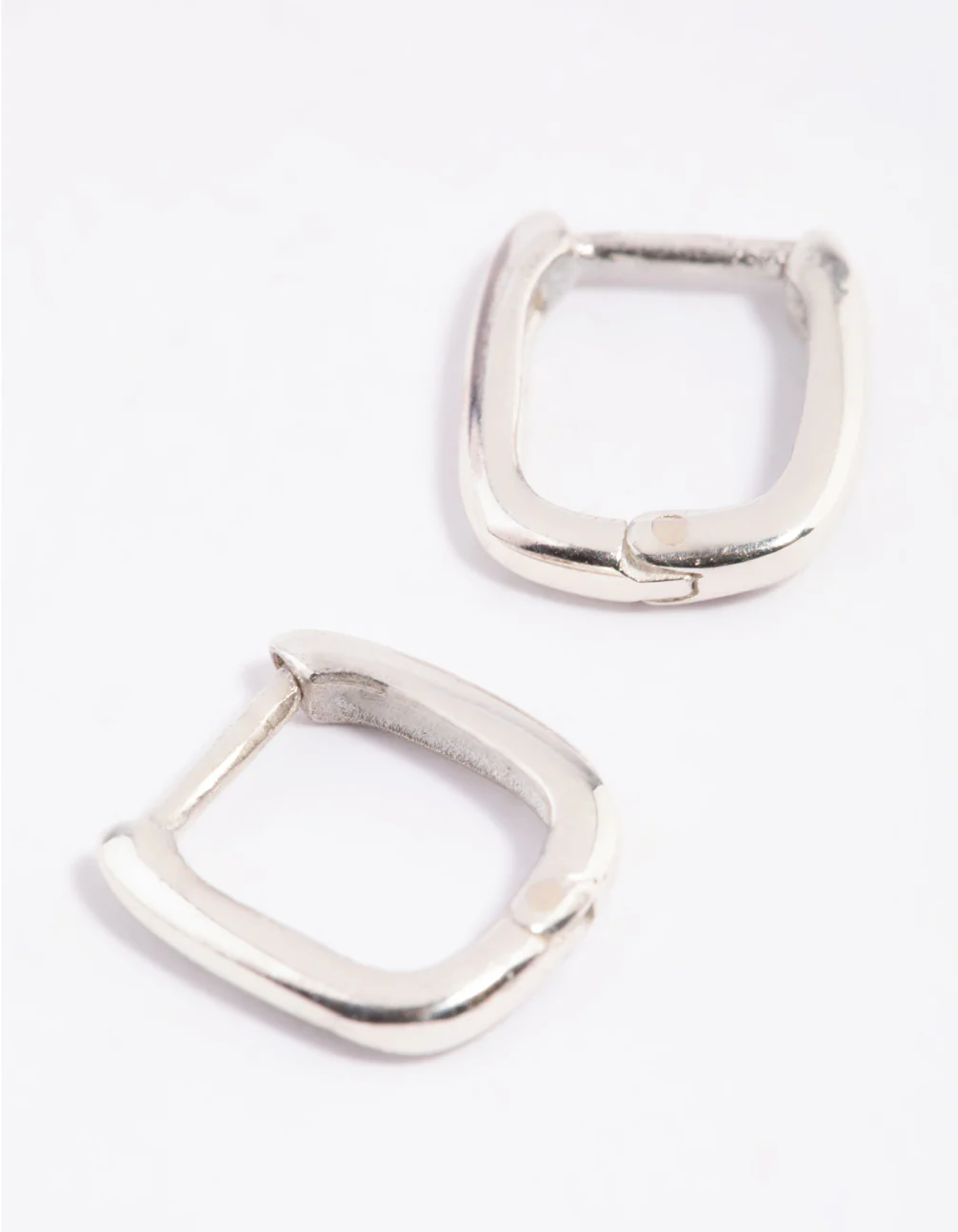 Sterling Silver Huggie Hoop Earrings - Image 6