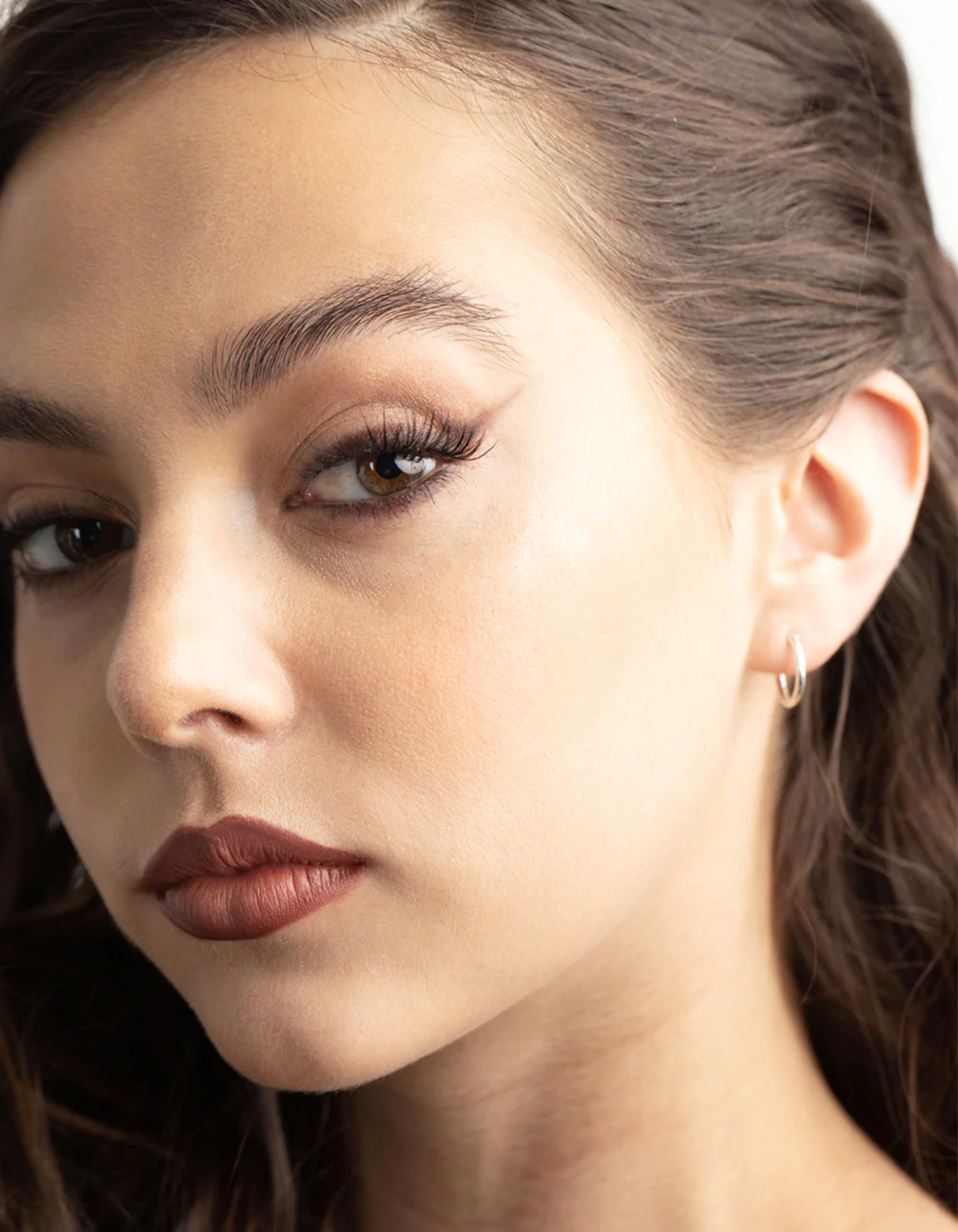 Sterling Silver Twisted Rope Hoop Earrings - Image 9