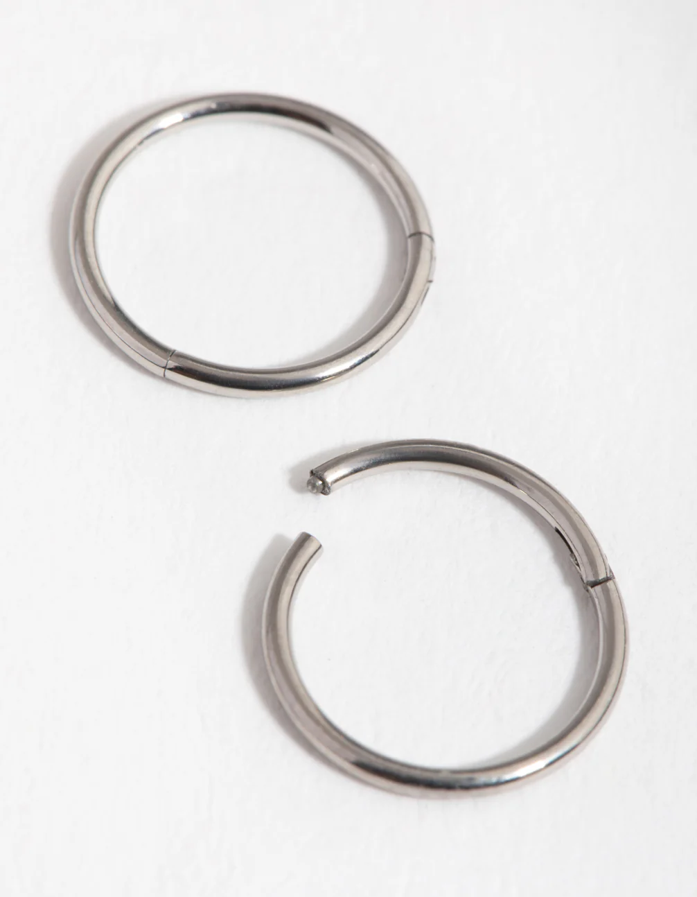 Surgical Steel Sleeper 8 mm Earrings - Image 2
