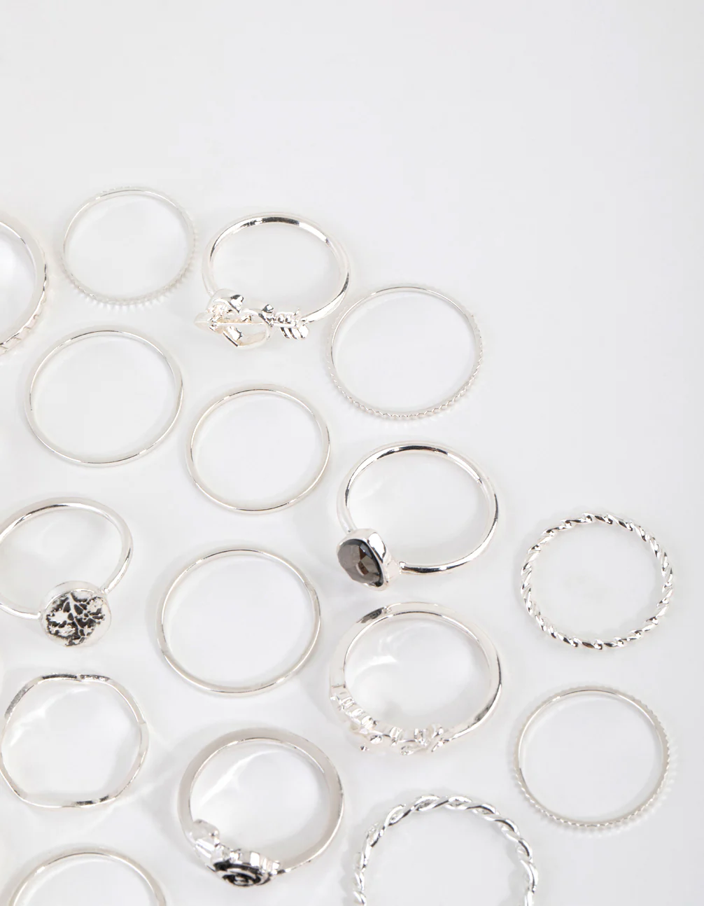 Silver Cupid Ring 24-Pack - Image 4