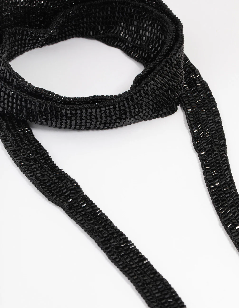 Thin Glass Beaded Scarf - Image 2