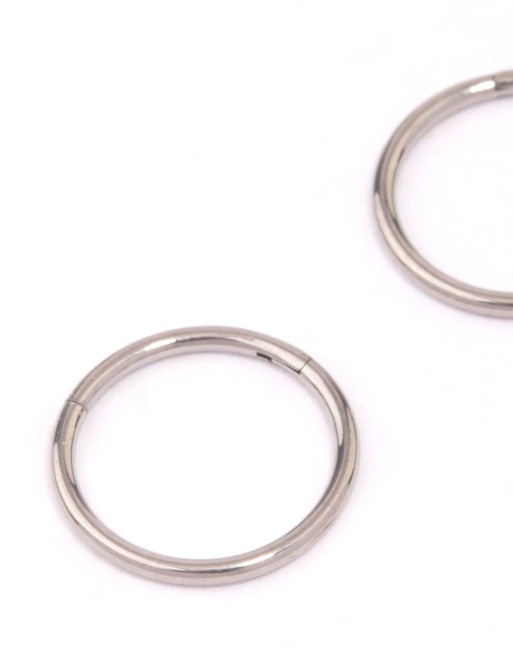 Titanium Sleeper Earrings 10mm - Image 2