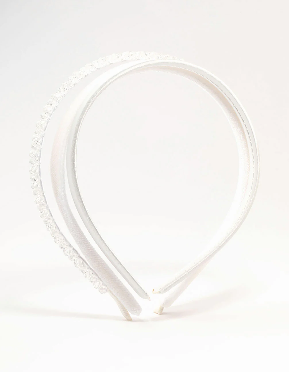 Velvet Satin Headband 3-Pack
