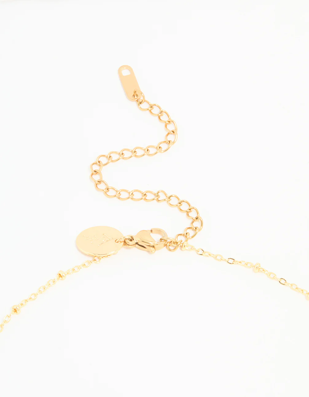Waterproof Gold Plated Stainless Steel Evil Eye Necklace - Image 5