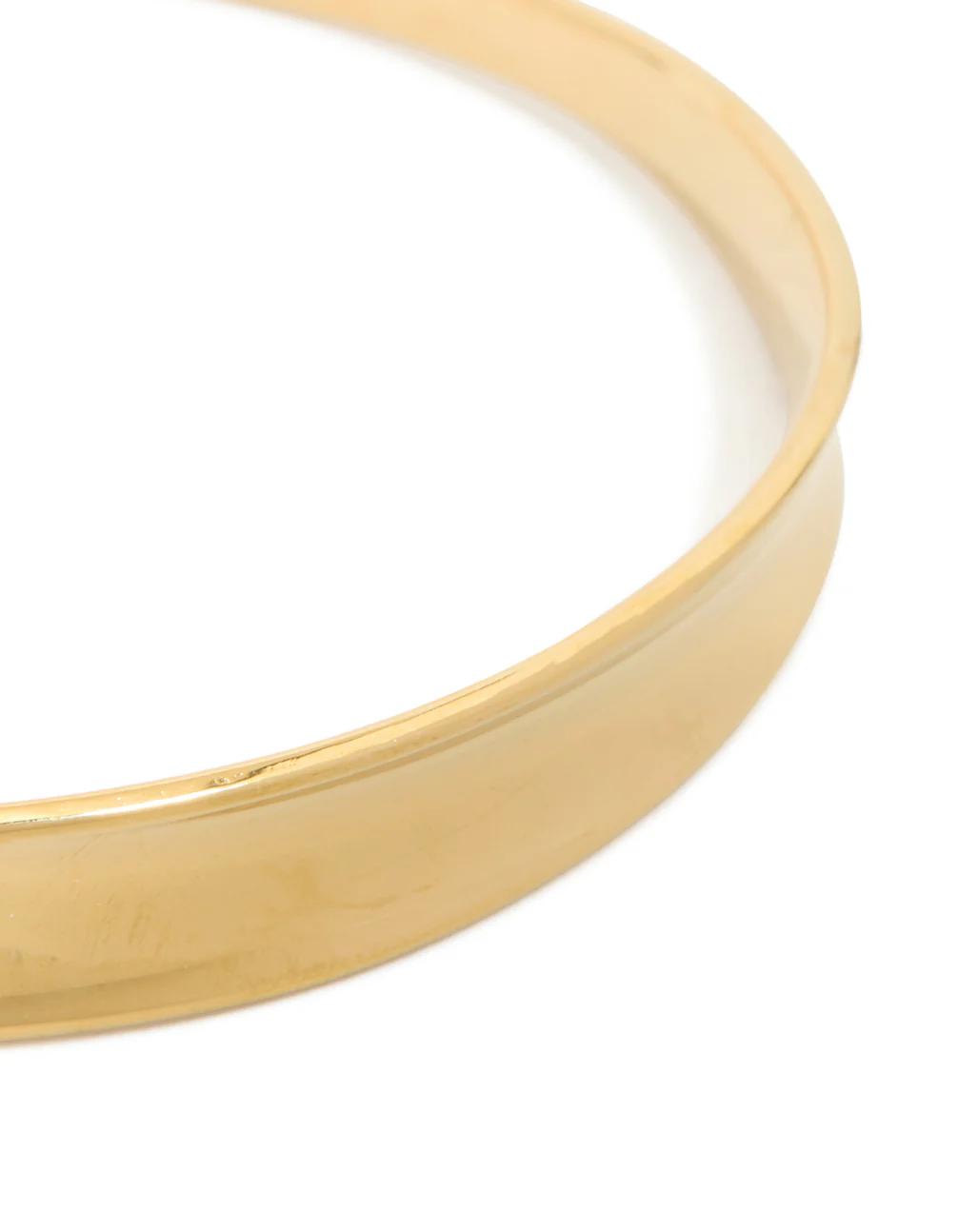Waterproof Gold Plated Stainless Steel Thin Wrist Cuff - Image 4
