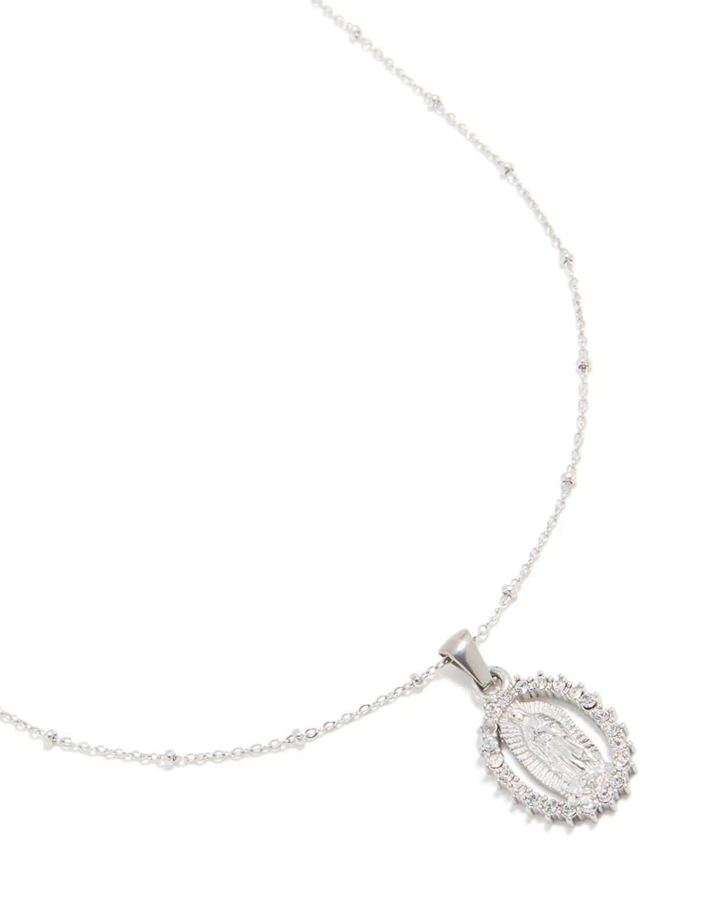 Waterproof Stainless Steel Lady Figure {Pendant Necklace