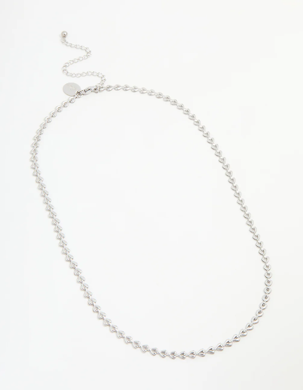 Waterproof Stainless Steel Mini Heart Link Necklace - Image 4